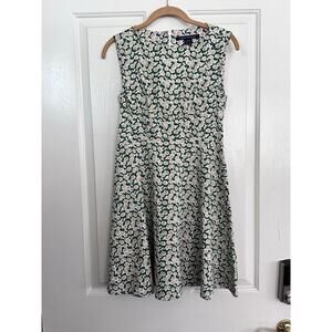 French Connection Women's Daisy Floral Scoop Neck Fit & Flare Dress Size 6